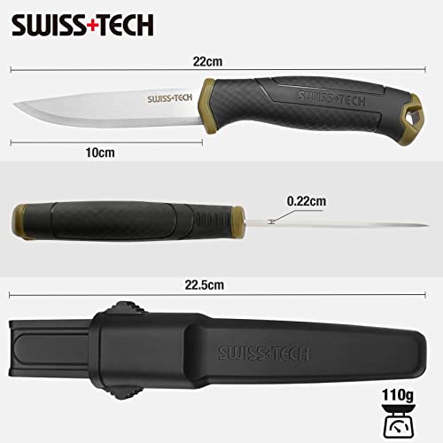 Swiss+Tech シースナイフ 22cm
