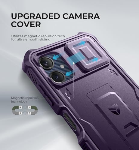 Coque Samsung Galaxy A06 antichoc robuste aimantée avec écran