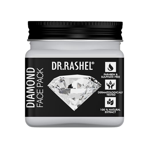 Image of Dr. Rashel Diamond Facial Kit, 4-in-1 Skincare Set with Scrub, Gel, Cream and Face Pack(45ml Each)