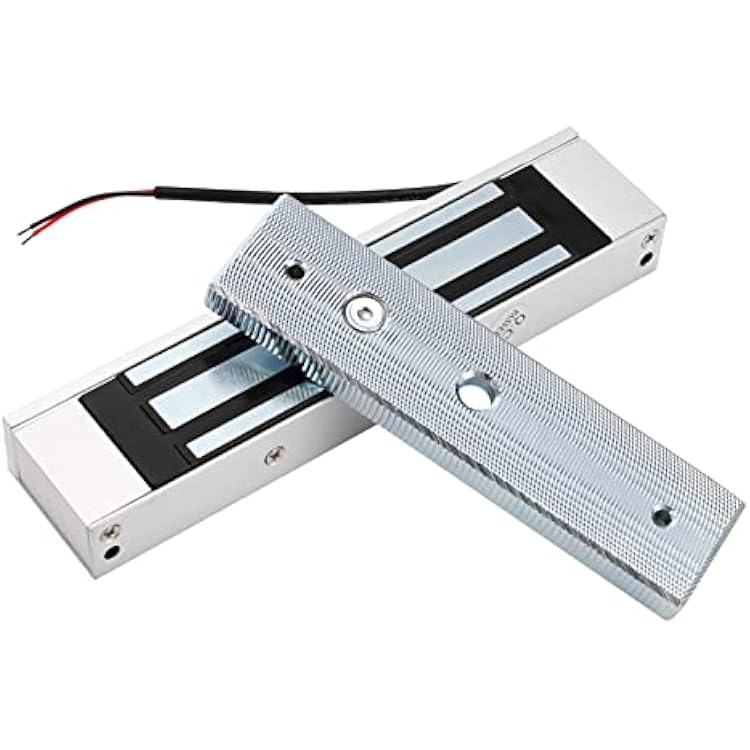 Electric Magnetic Lock 180KG 350LBS Holding Force Electromagnet Lock 12V Fail Safe NC Mode Single Door for Access Control System