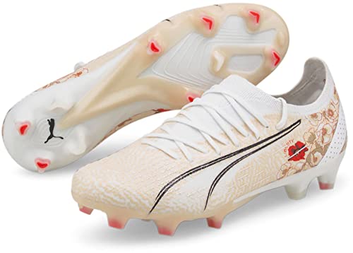 Puma Womens Liberty X Ultra Firm GroundArtificial Ground Soccer Cleats Cleated, Firm Ground, Turf - White - Size 6 M2