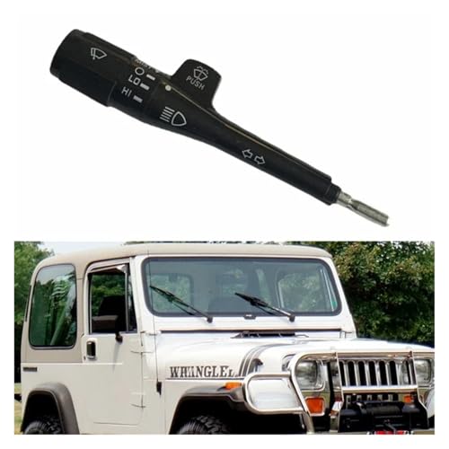 Interrupteur d'essuie-glace multifonction de remplacement pour Jeep Cherokee et Commander - 2