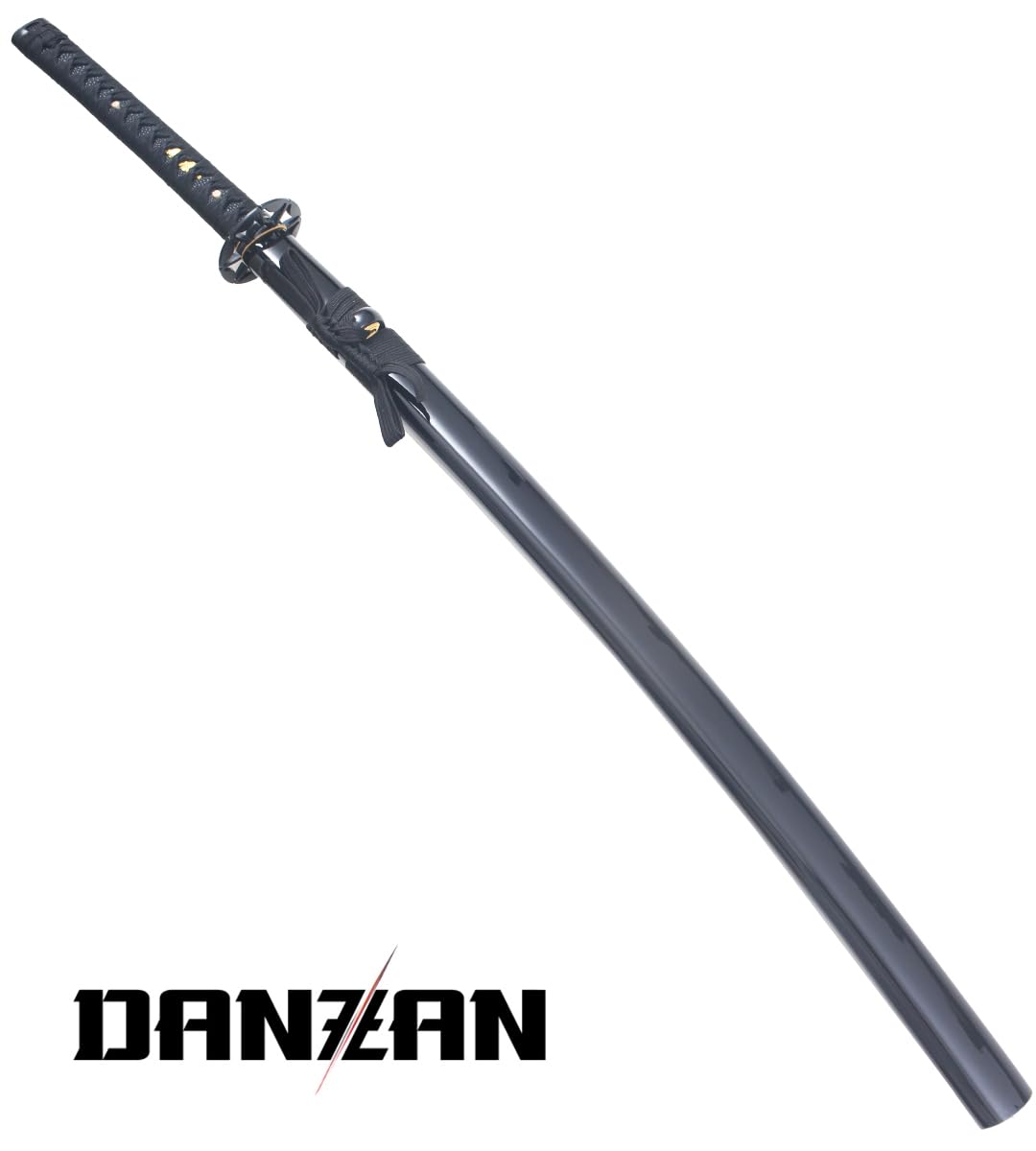 Danzan Katana en Bois Ankoku Sabre en Bois Epee Entrainement Katana Japonais - Lame Bois