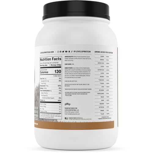 Levels Nutrition X-81209 Levels Grass Fed Whey Protein Powder thumb #5