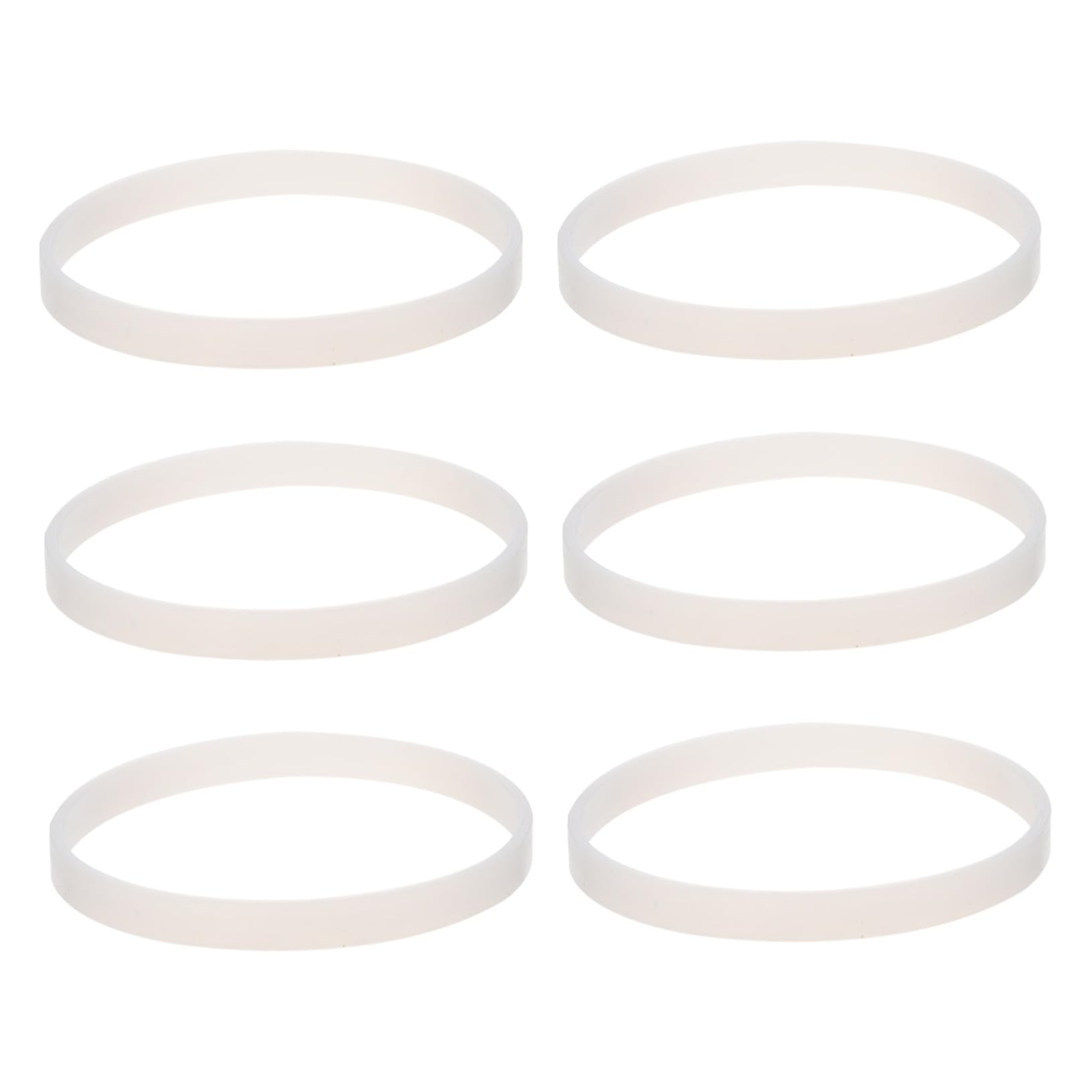 COLLBATH 6Pcs Kitchen Juicer Gasket Sealing Ring Silicone Replacement for Sealing Easy to Clean Juicer Accessories Compatible with Various Juicer Models