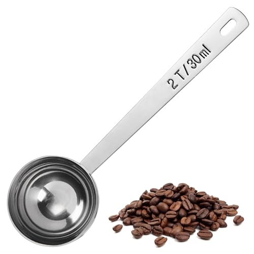 Image of U-Taste Coffee Scoop 2 Tablespoon, 4.3in Long Handle Tbsp Measuring Spoon