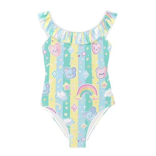 Trajes de baño deportivos para niñas transpirables con tejido de secado rápido para natación
