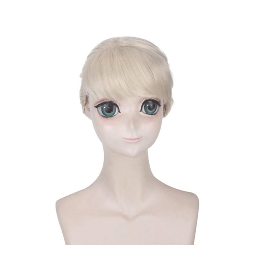 Amazon.co.jp: seikai_cosコスプレウィッグ エルサ 戴冠式 ウィッグ