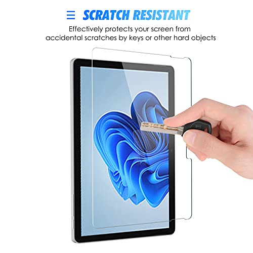 SPARIN [2 Pack] Surface Go Screen Protector, [Tempered Glass] [High Responsive] [Scratch Resistant] Screen Protector for Microsoft Surface Go (10 Inch, 2018 Release)
