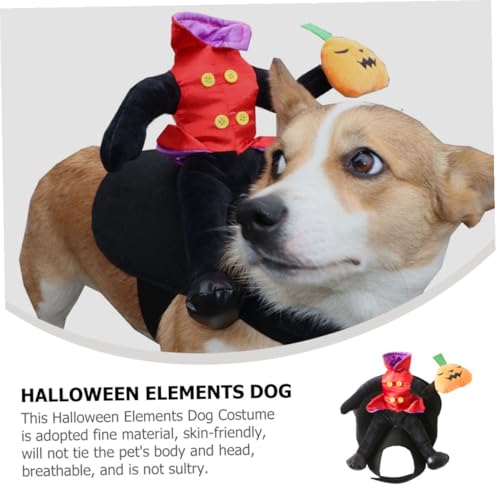 Disfraz Halloween Calabaza para Perros Pequeños S miniatura 3