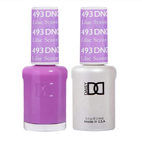 DND 493 Lilac Season Gel & Matching Polish Set - DND Gel & Lacquer