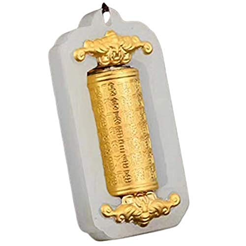 Pendentif en jade blanc véritable et chaîne en argent plaqué or 24 carats d'une rare élégance