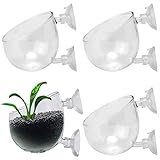 ★ Decora tu acuario: puedes colocar pequeñas plantas acuáticas o decoraciones en el cristal para dar a tu acuario una sensación natural y decorar tu acuario