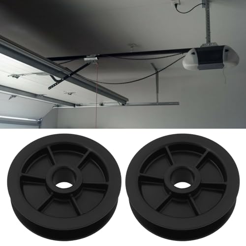 Briny River 2 Stück Riemenantriebsscheibe Ersatzteil für Garagentoröffner 144C54 Kompatibel mit LiftMaster Kompatibel mit Chamberlain Kompatibel mit Craftsman