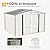 DWVO 10x8FT Outdoor Storage Shed, Spacious Metal Tool Shed with Lockable Doors & Ventilation for Patio, Lawn, and Backyard, Ideal for Storing Garden Equipment, Lawnmowers, and Bicycles, Dark Gray