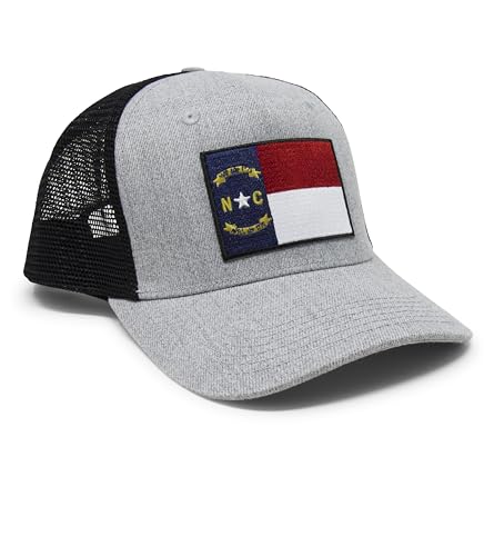 Image of International Tie State Hat for Men and Women, Adjustable Snapback Trucker Baseball Cap with Embroidered Patch