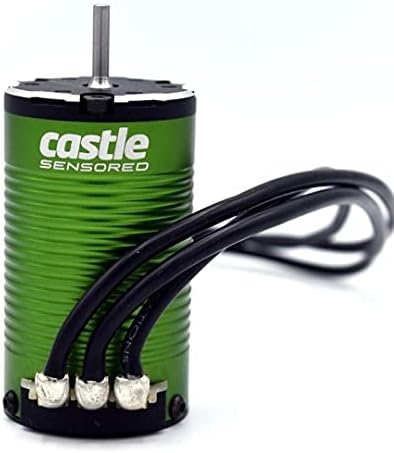 Castle Creations Motor, 4-Pole SENSORED BRUSHLESS, 1412-3200KV, Green