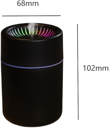 Miniatura 2 de USB Humidifier with 7-Color Ambient Light, Portable Mini Air Moisturizer for Bedroom, Office, or Car, Quiet Operation, Easy One-Button Control, USB