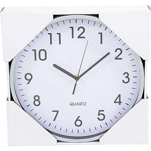 Relogio de Parede Prata 30Cm 17837 Yangzi 25521