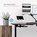 Progressive Desk Standing Desk 60x30. Dual Motor, 3 Stages Height Adjustable Stand up desks for Home Office, 60 inch -Ebony Oak, Black Frame