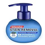 Blueberry Toothpaste, Intensive Stain Removal Whitening Toothpaste,Prevent gum bleeding,Will not hurt the teeth