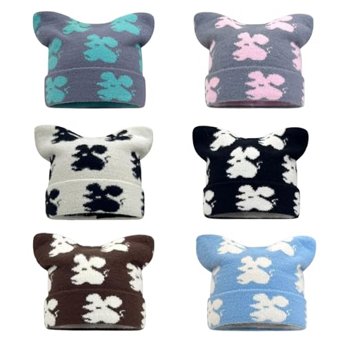 Lovely Mouse Hat Warm Winter Hat Unisex Cartoon Hat Children's Animal Hat Unisex4