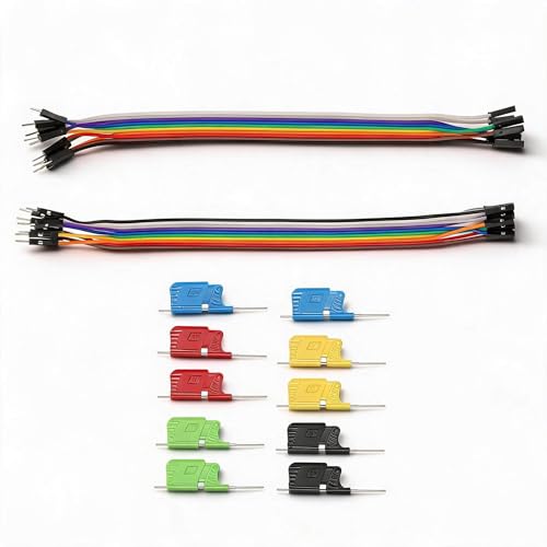 Image of Bewinner SDK08 Test Clip, Ultra Small Clip Chip Foot Clip Micro IC Clamp for SOIC TSSOP TSOP SSOP MSOP PLCC QFP TQFP LQFP SMD IC Test Chip