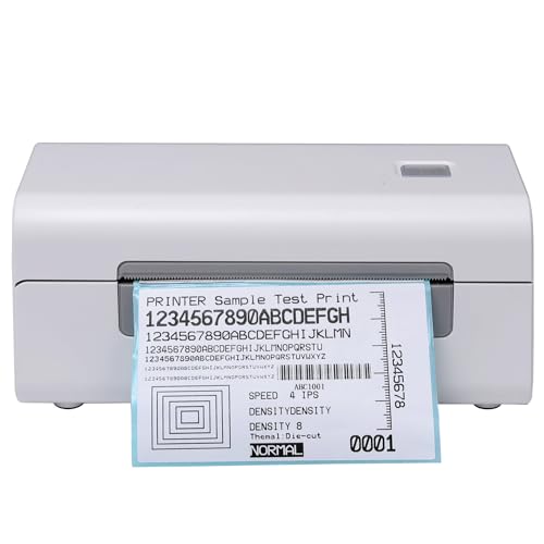 SEIBEN XP D465B USB Direct 4×6" Shipping Label Printer |Adjustable Label Size| 203DPI Resolution 152mm/s Printing Speed Compatible with... - Image 5