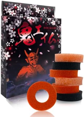 （09:30時点） 鬼エイム 橙鬼 ハイグレードモデル FPS エイム向上 リング シリコン製 国産 スティック スポンジ PS5 PS4 SWITCH コントローラー 硬さ3種類 計6個入り