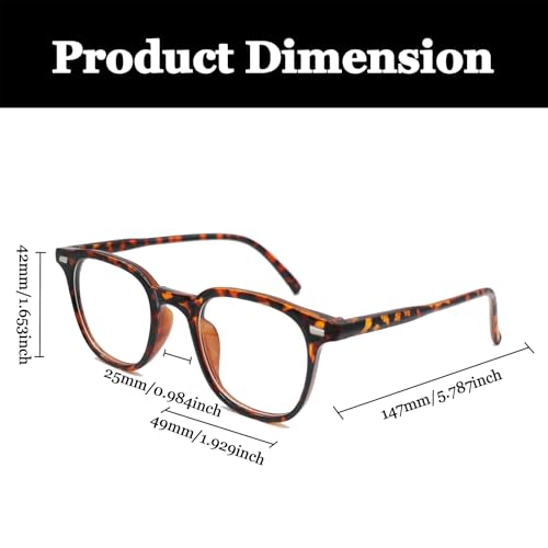 Image of LJCZKA Square Blue Light Blocking Glasses for Women Men Anti Headache and Eyestrain for Reading, Texting & Gaming
