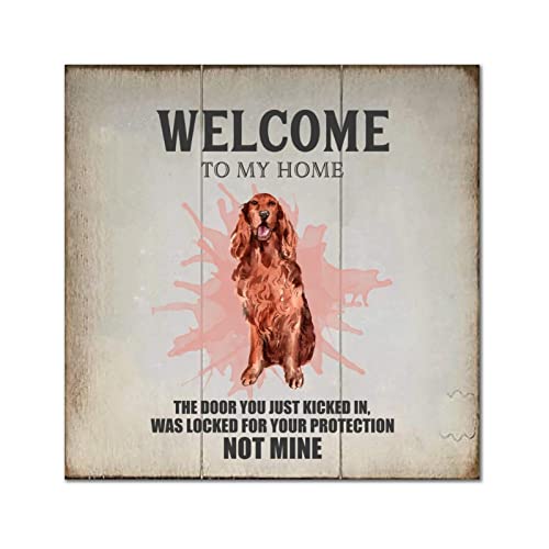 Décoration murale en bois rustique Pointer Dog idée cadeau maison