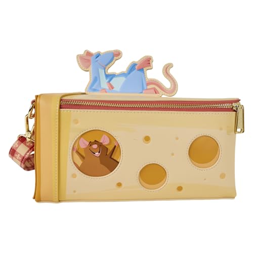 Loungefly Pixar Ratatouille Cheese Crossbody Bag
