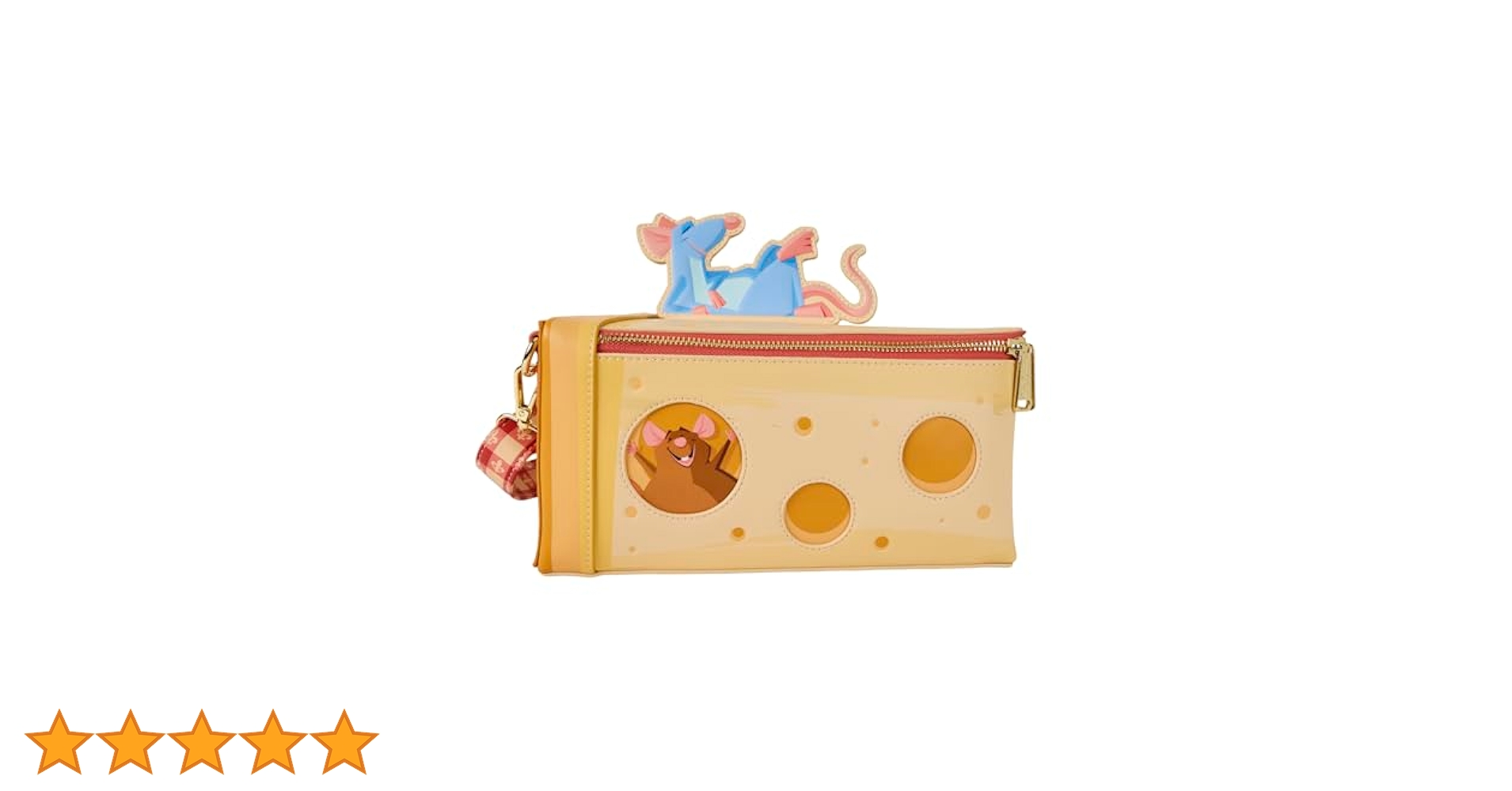 【Loungefly】Pixar レミーのおいしいレストラン クロスボディ Amazon.com: Loungefly Pixar Ratatouille Cheese Crossbody Bag
