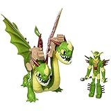  Dreamworks Dragons Spinmaster – 6052275 – Drachenzähmen leicht gemacht 3: Die geheime Welt – Tuffnut mit Barf & Belch