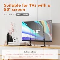 GRIFEMA Universal TV Standfüße für 22-80 Zoll LCD LED – Ansicht 3
