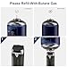 TONYFUL Butane Lighter Long Neck Torch Lighter, Jet Flame Windproof Lighter with Visual Fuel Window, Refillable Lighters for Candle, Camping, Fireplace, BBQ(Fuel Not Included)