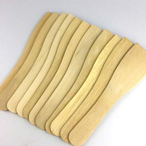 1 Conjunto De 20 Peças Pequena Pá De Madeira Acessórios De Cozinha Espátula Virador De Panqueca Pequ