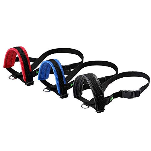 Dog Muzzle For Small, Medium, Large Dogs Prevent From Biting, Barking And Chewing, Adjustable Loop (M/Black) #TOP1