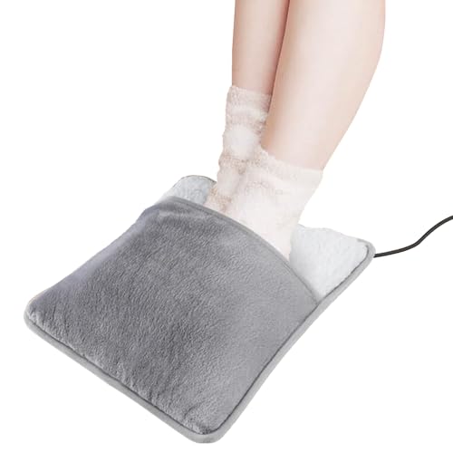 Calentador Eléctrico para Pies | Almohadilla Eléctrica de Calor para Pies con USB - Calentador de - Para Camping Hogar Oficina Dormitorio Sala De Estar Invierno Desplazamientos