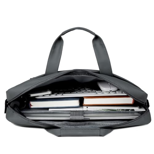 Maletín para portátil de 39.6 cm para evitar golpes con bolsillo de correa 4