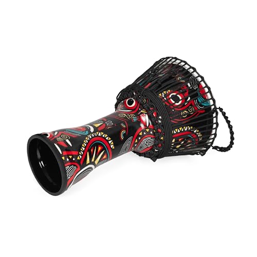 Djembé en corde Percussion Plus Carnival de 30,5 cm pour rythmes authentiques