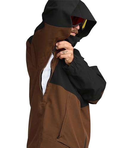 Image of Volcom Men's Brighton Hooded Snowboard Ski Winter Jacket