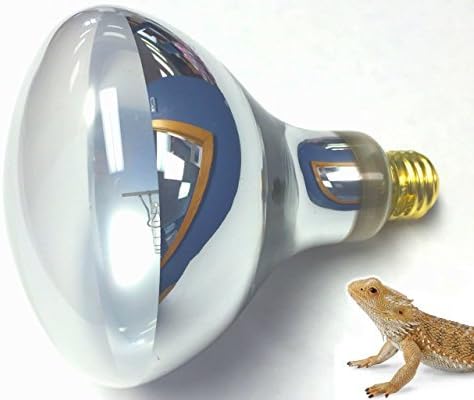 MyComfyPets Uvb &amp; Uva 2イン1爬虫類電球 125W ひげを生やしたドラゴンとすべての爬虫類用 (700