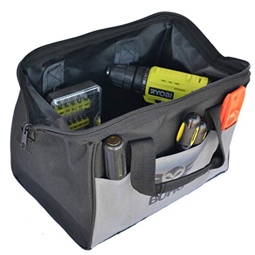 Ryobi Drill Kit Bundle, 18-Volt ONE+ Cordless 3/8 in. Drill/Driver with 1.5 Ah Battery, Charger and Buho Tool Bag