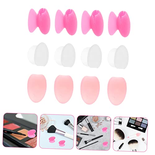 Cubierta de cepillo de labios de silicona y fundas para protectores de manga cosmética 3