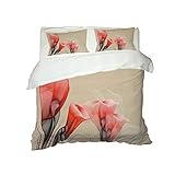 ❤ perfektes geschenk：Bettbezug macht Ihr Schlafzimmer Stilvoll und Attraktiv. Geeignet Schlafzimmer,Gästezimmer, Kinderzimmer, Hauptschlafzimmer, Ferienhaus für alle Jahreszeiten. Es ist auch ein wunderbares Geschenk für Mädchen und Jungen, Damen und Herren, Mütter und Väter am Valentinstag, Muttertag, Vatertag und Weihnachten.