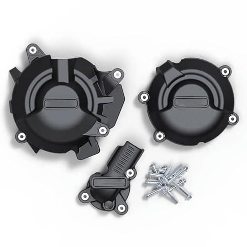 PUBIBD Motorrad-Motorgehäuse Motorschutz Abdeckung für KTM 790 890 Duke/R 2018-2023, Stator Sturzschutz Schutzhülle, Motorräder kupplungsdeckel Seitenabdeckung