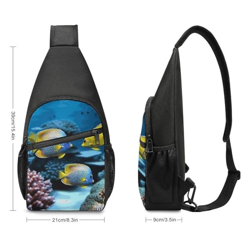 Bolso tipo bandolera para pecho deportivo y casual miniatura 2