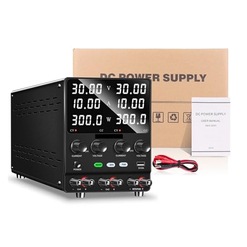 Alimentation CC double canal variable 30V 10A 60V 5A numérique série parallèle
