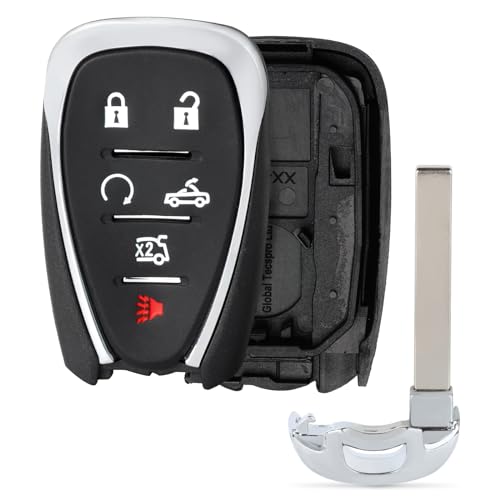 Coque de clé de voiture 6 boutons Chevrolet Camaro 2016 Yewong boîtier clé